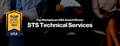 Energage Names STS Technical Services A Winner of the “2023 Top Workplaces USA Award”