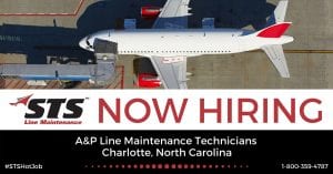 AP Line Maintenance Technicians Charlotte North Carolina STSLM