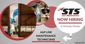 AP Line Maintenance Technicians Orlando Florida STSLM