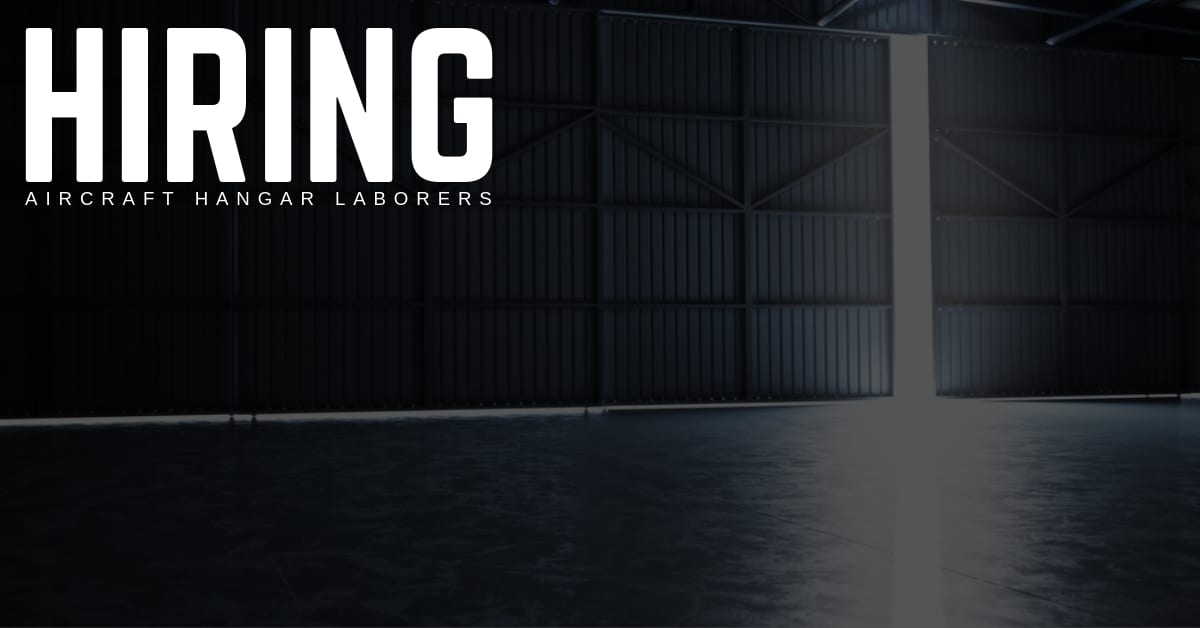 Aircraft Hangar Laborer Jobs STS Technical Services