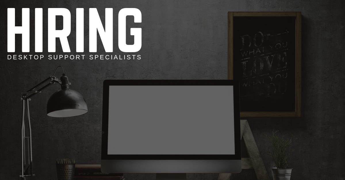 Desktop Support Specialist Jobs STS Technical Services