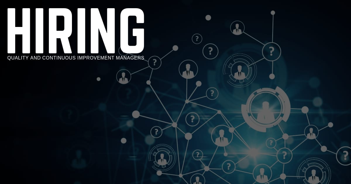 Quality and Continuous Improvement Manager Jobs STS Technical Services