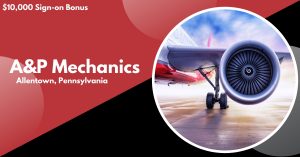 STS Line Maintenance is now hiring A&P Mechanics at PHL Airport in Philadelphia, Pennsylvania