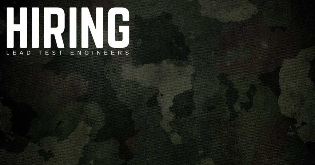 Lead Test Engineer Jobs, Aberdeen Proving Grounds STS Technical Services