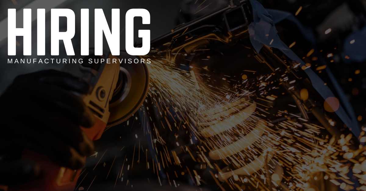 Manufacturing Supervisor Jobs in Menomonee Falls STS Technical Services