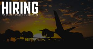 Aircraft Teardown Mechanic Jobs in Goodyear, Arizona