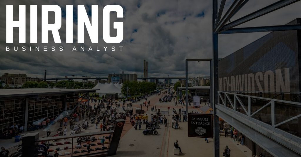 Business Analyst Jobs for Harley-Davidson
