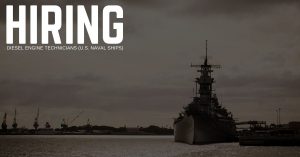 Diesel Engine Technicians (U.S. Naval Ships) Jobs in Norfolk, Virginia