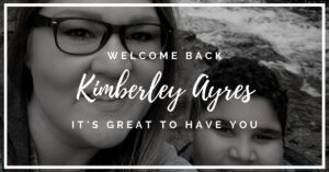 Welcome Kimberley Ayres