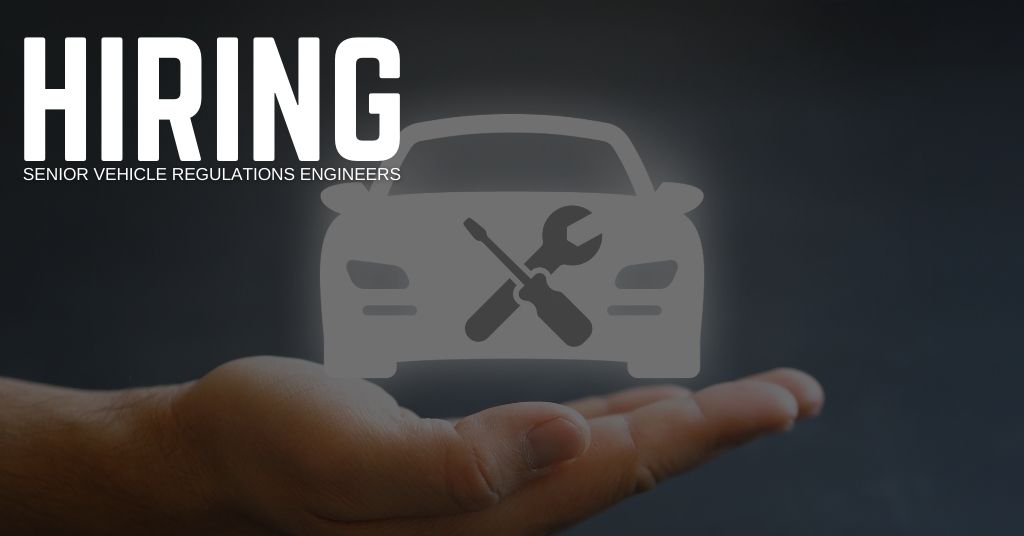 Senior Vehicle Regulations Engineer Jobs