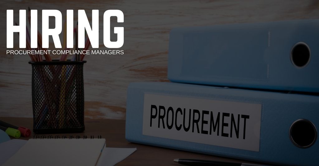 Procurement Compliance Manager Jobs STS Technical Services