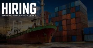 Shipping Receiving Clerk Jobs