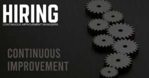 Continuous Improvement Manager Jobs