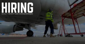 On-Duty Aircraft Maintenance Manager Jobs