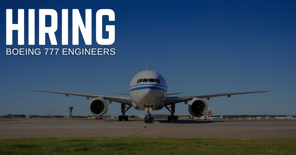 Boeing 777 Engineering Jobs STS Aviation Services