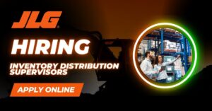 Inventory Distribution Supervisor Jobs JLG Jobs