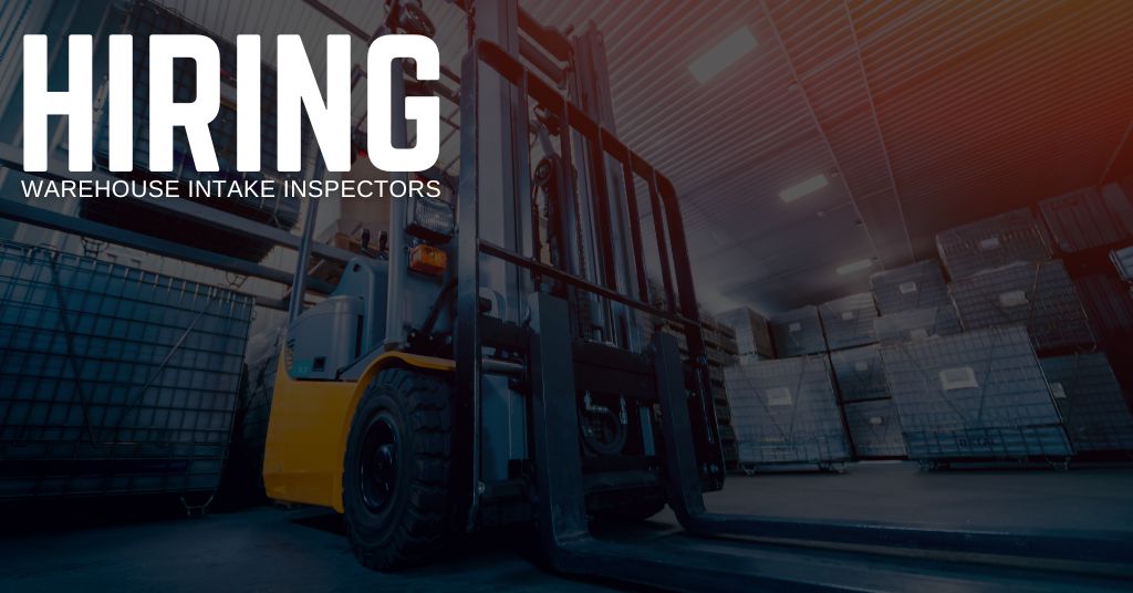 Warehouse Intake Inspector Jobs TICO