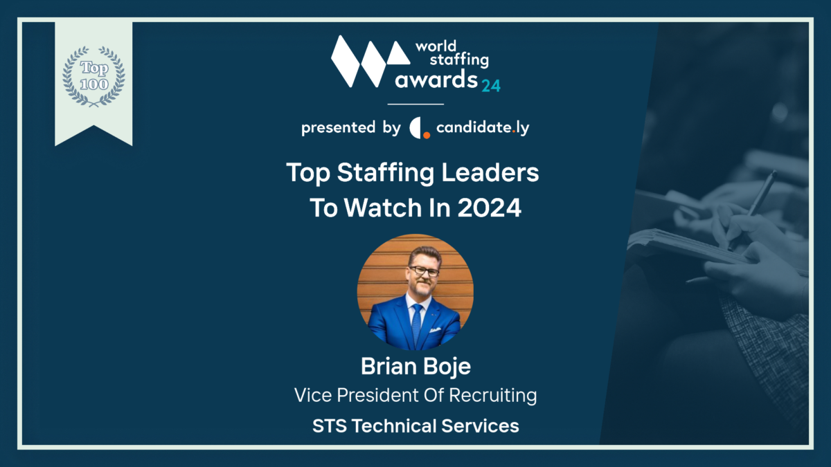 Brian Boje, Word Staffing Summit