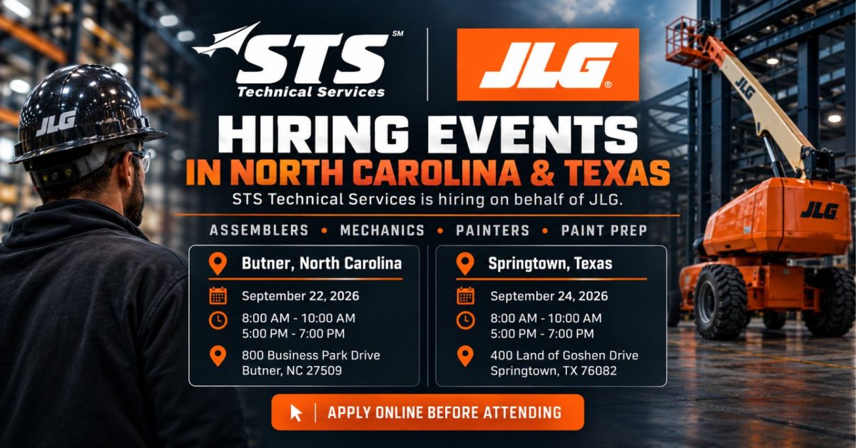JLG Hiring Events